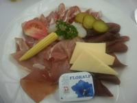 Mittagessen im Glacier-Express