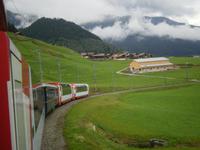 Fahrt zum Oberalppass