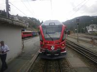 Fahrt mit dem Bernina-Express