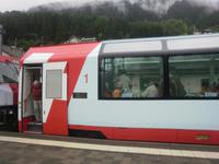 Lokwechsel in Disentis