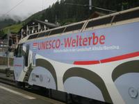 Lokwechsel in Disentis