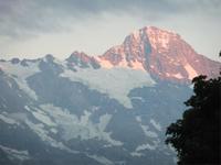 Abendlicher Blick vom Hotelzimmer