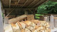 350  Freilichtmuseum Ballenberg - Herstellung von Holzschindeln