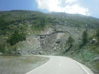 Fahrt zum Mattmark-Stausee