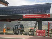 Bahn zwischen Sunnegga und Station Blauherd