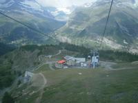 Rückblick auf Sunnegga