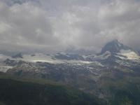 auf dem Rothorn - Blick zum Matterhorn