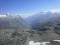 Ausblicke aus dem Matterhorn-Express