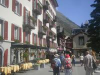Bahnhofstrasse in Zermatt