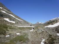 Staumauer des Lago Bianco