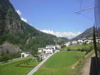 Ausblicke aus dem Bernina-Express