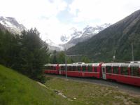 am Morteratsch-Gletscher