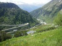 Auffahrt zum Grimselpass