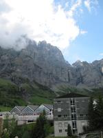 Leukerbad - Blick zur Gemmi