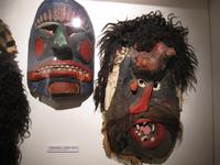 Im Lötschentaler Museum - Tschäggätta-Masken