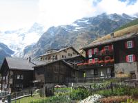 Sass Fee Alte Häuser