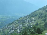 Riederalp - Blick ins Rhônetal
