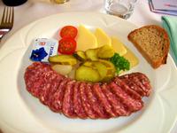 Glacier- Express, Mittagsteller