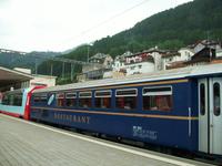 Glacier- Express, Speisewagen
