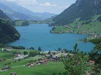 Blick auf den Lungernsee