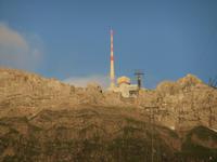 Blick zum Säntisgipfel