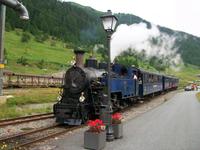 Fahrt mit der Furka- Dampfbahn &ndash; &copy; Steffen Mucke (Eberhardt TRAVEL)