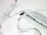 viel los auf dem Jungfraujoch