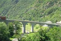 Fahrtimpressionen Bernina-Express