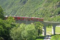 Fahrtimpressionen Bernina-Express