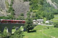 Fahrtimpressionen Bernina-Express