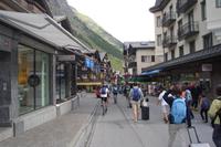 Bahnhofstrasse in Zermatt