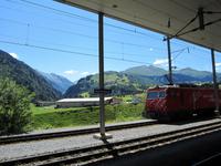 Fahrt mit dem Glacier Express