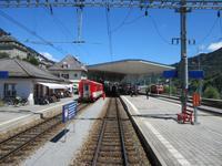 Fahrt mit dem Glacier Express