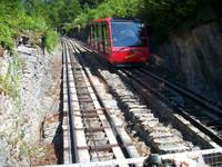 Fahrt  zum Harder Kulm