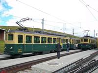 Abfahrt vom Jungfraujoch