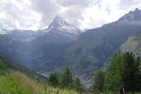 Blick auf Zermatt