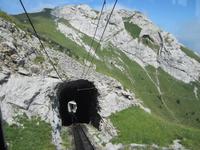 Mit der Zahnradbahn zum Pilatus