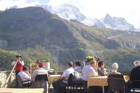 Alphornbläser auf Sunnegga