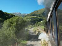 Fahrt mit der Furka- Dampfbahn