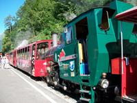 Fahrt mit der Brienz- Rothornbahn