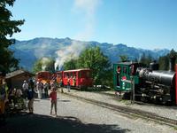 Fahrt mit der Brienz- Rothornbahn