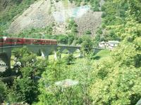 Fahrt mit dem Bernina- Express