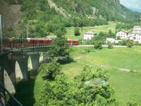 Fahrt mit dem Bernina- Express