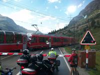Auf dem Bernina- Pass