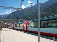 Fahrt mit dem Glacierexpress