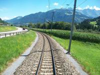 Fahrt mit dem Glacierexpress