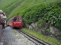 Begegnungsverkehr auf der Rothorn