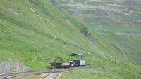 auf der Furka-Bahn-Strecke