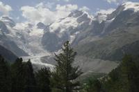 Fahrtimpressionen mit dem Bernina-Express