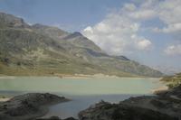 Fahrtimpressionen mit dem Bernina-Express